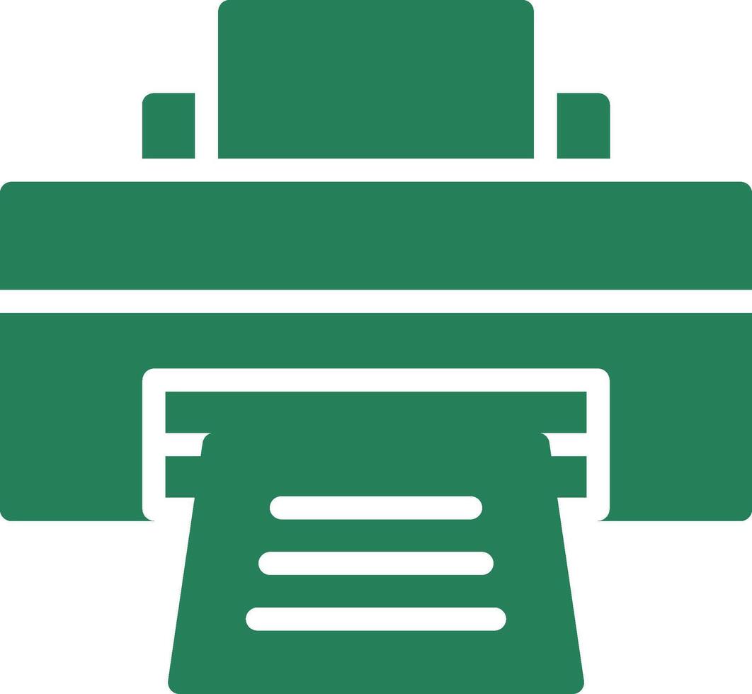 Printer Creative Icon Design vector
