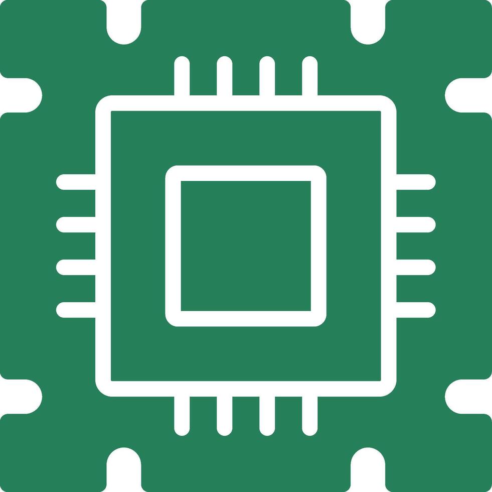 Processor Creative Icon Design vector