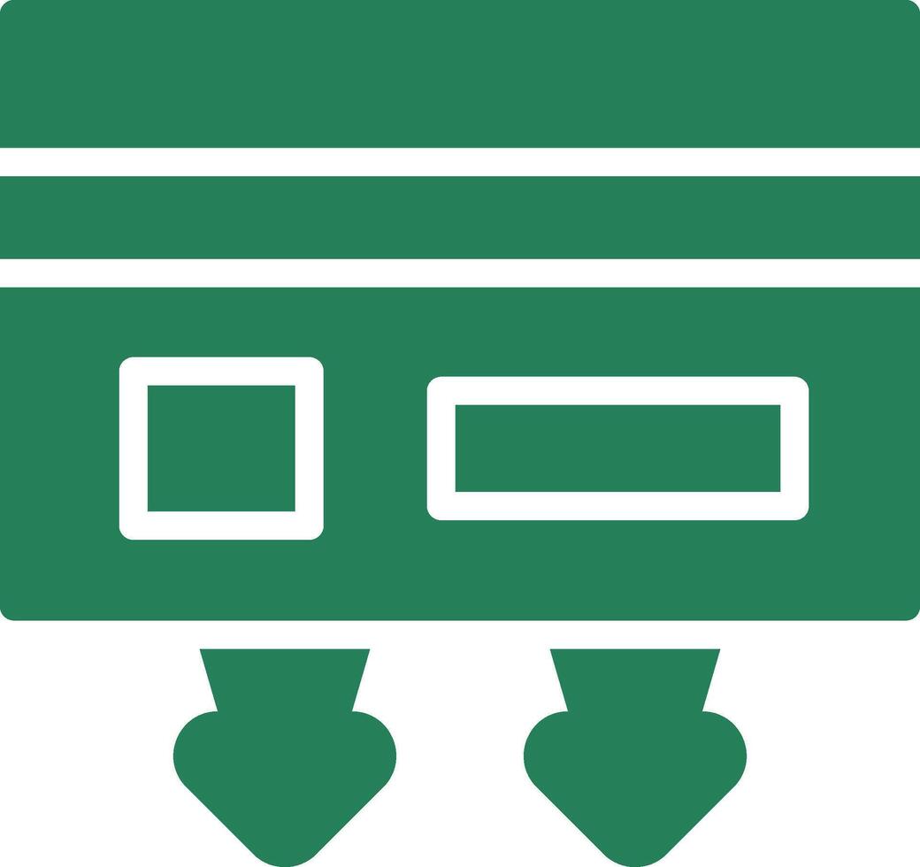 Cash Withdrawal Creative Icon Design vector