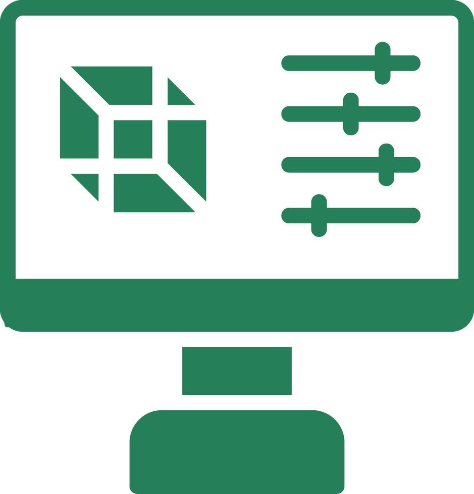 Simulation Creative Icon Design vector