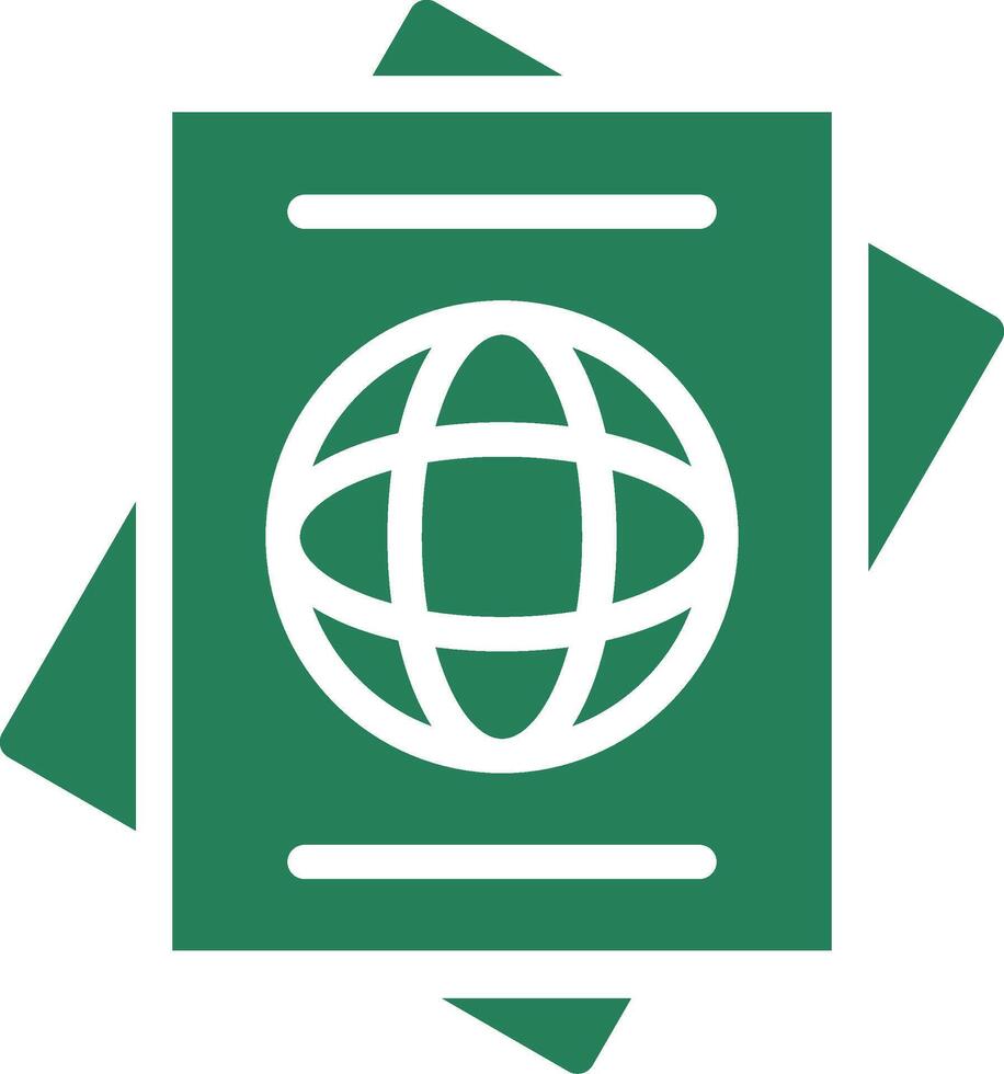 Passport Creative Icon Design vector