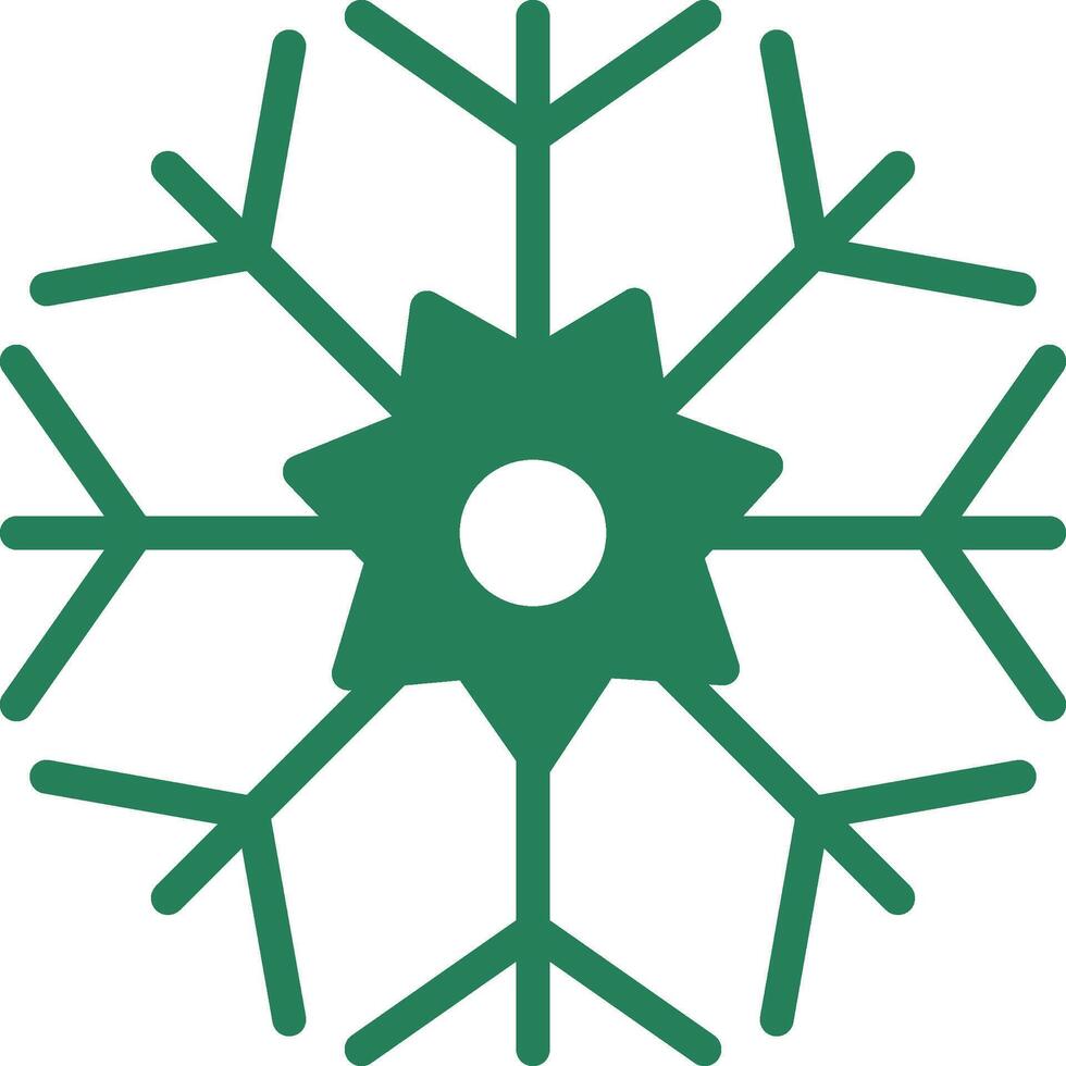 Snowflake Creative Icon Design vector