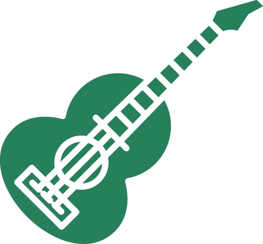 Guitar Creative Icon Design vector