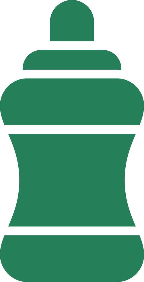 Water Bottle Creative Icon Design vector