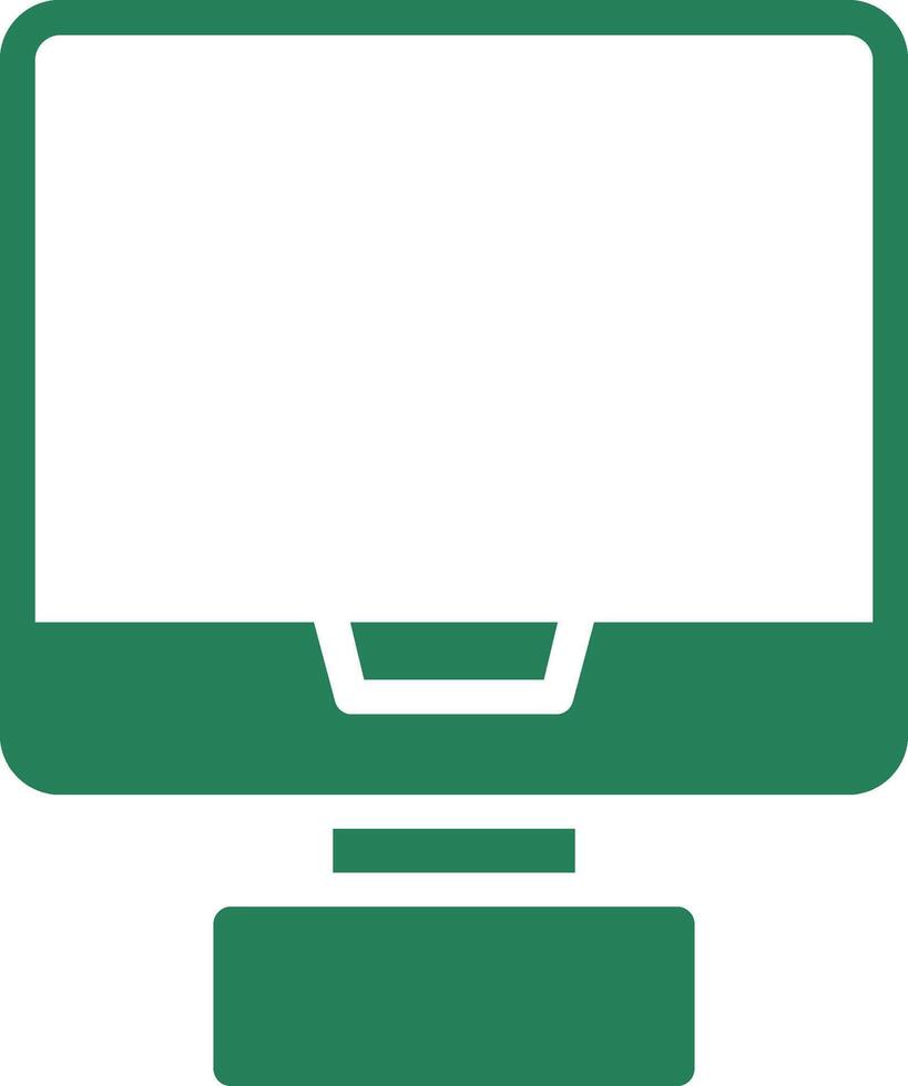 Monitor Creative Icon Design vector
