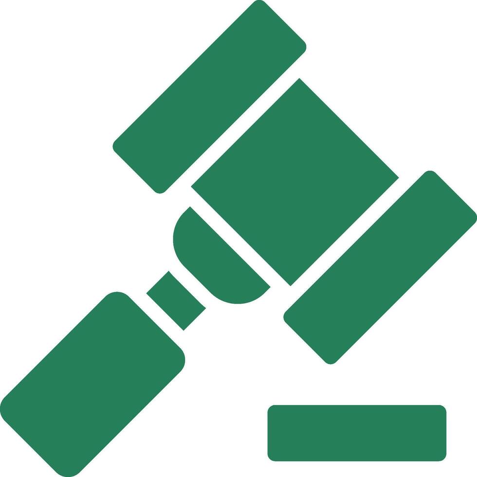 Gavel Creative Icon Design vector