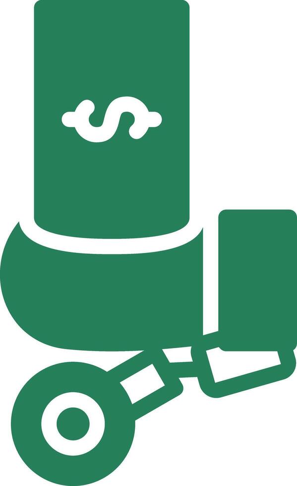 Corruption Creative Icon Design vector