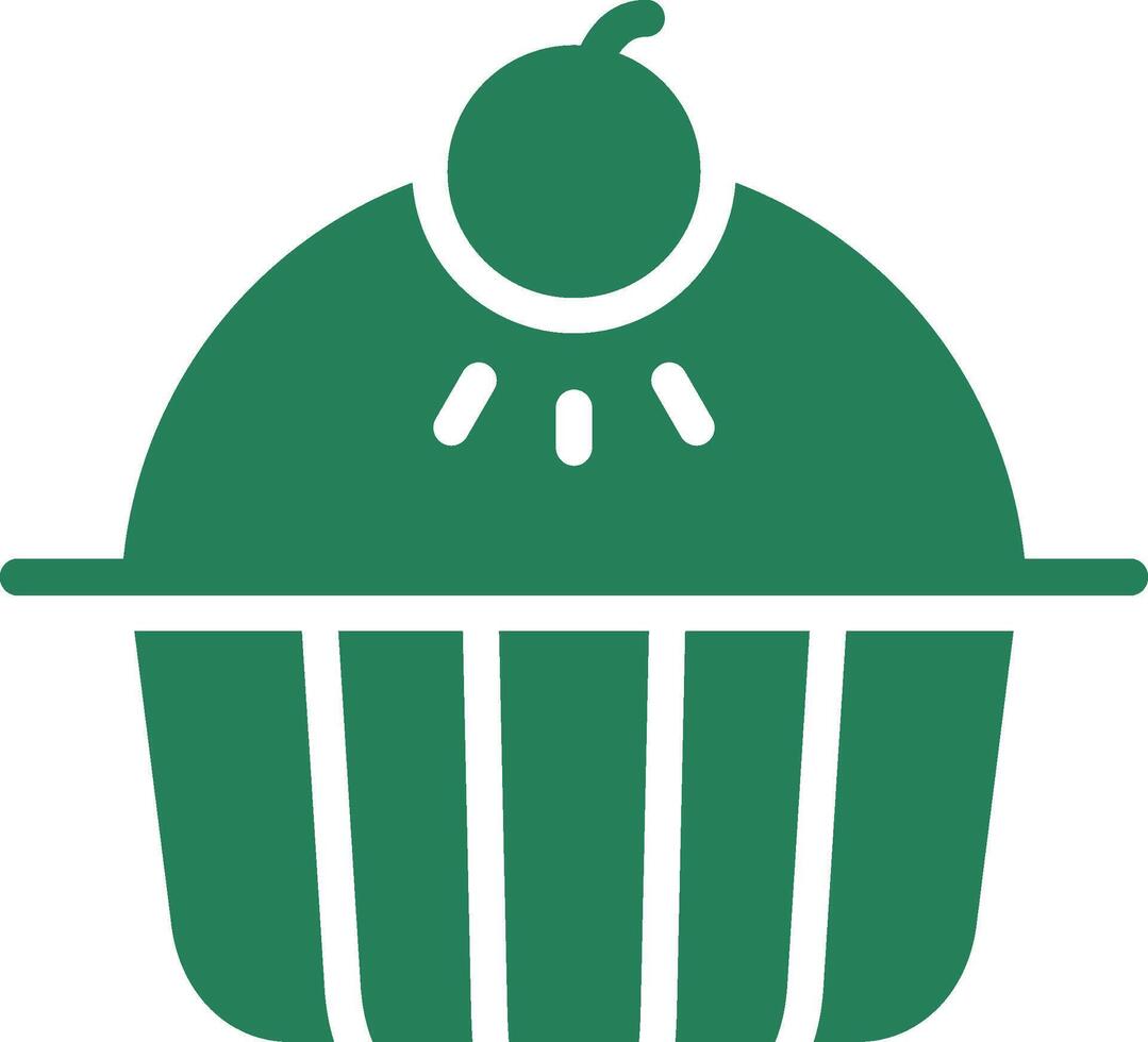 diseño de icono creativo de pastel de manzana vector