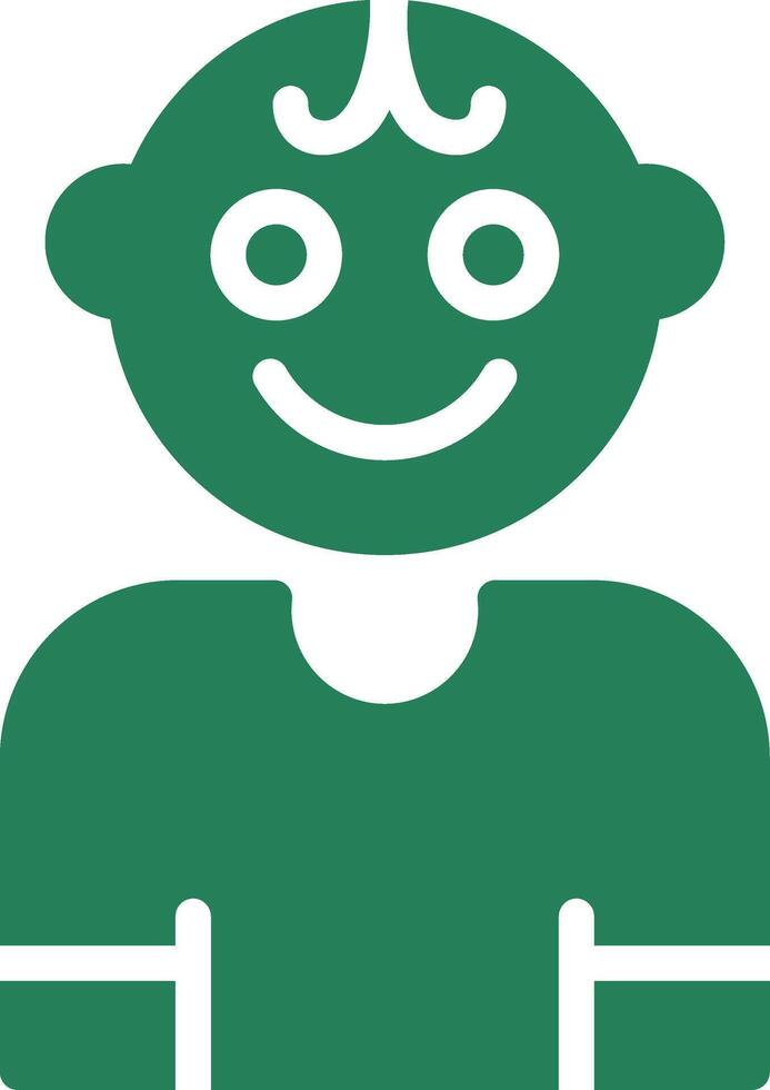 Baby Boy Creative Icon Design vector