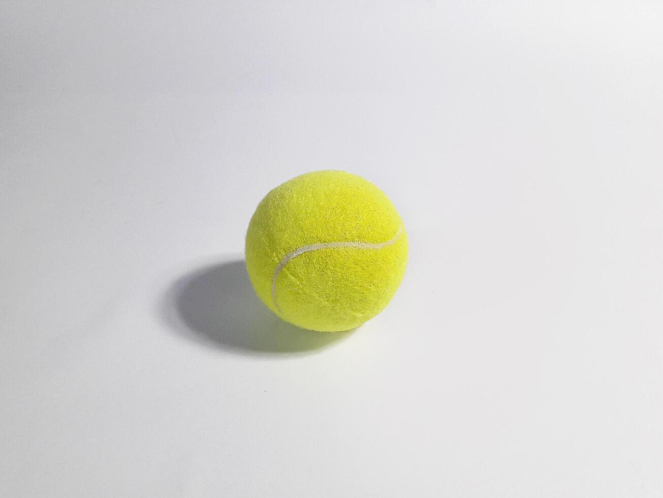 a tennis ball on a white background photo