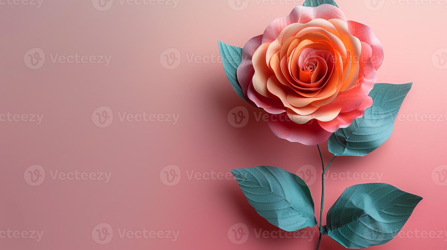 AI generated Spring Serenity Elegant Wedding Celebratory Greeting Card adorned with White Flowers on a Light photo