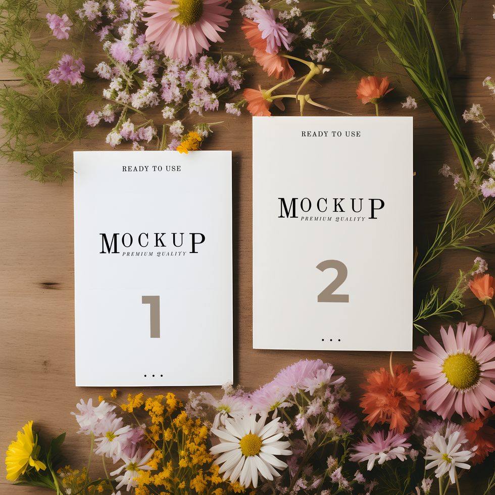blank canvas mockup psd file