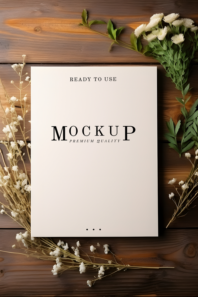 blank canvas mockup psd file