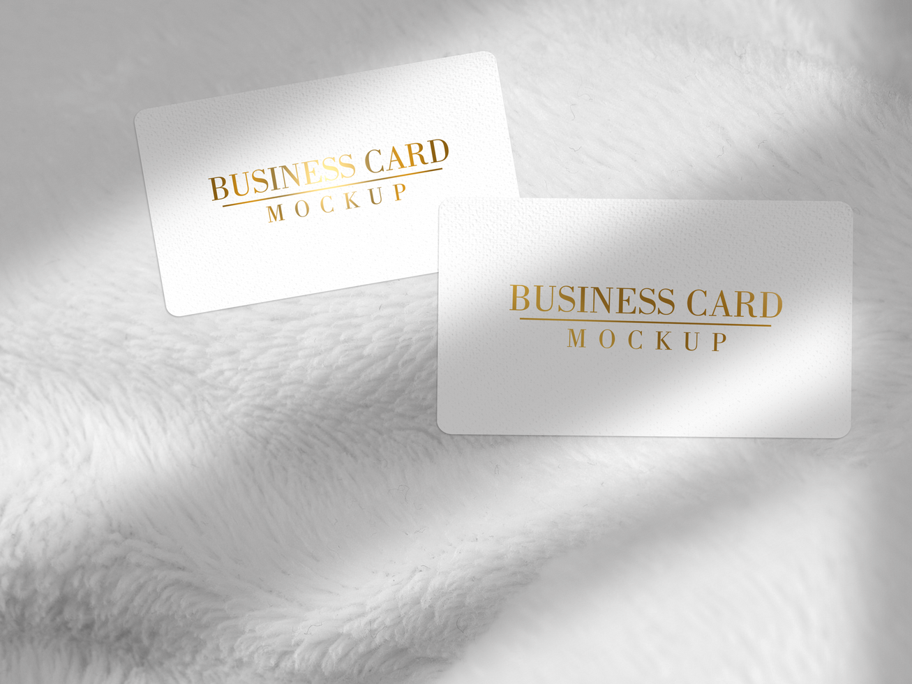 Luxury Business Card Mock-up psd