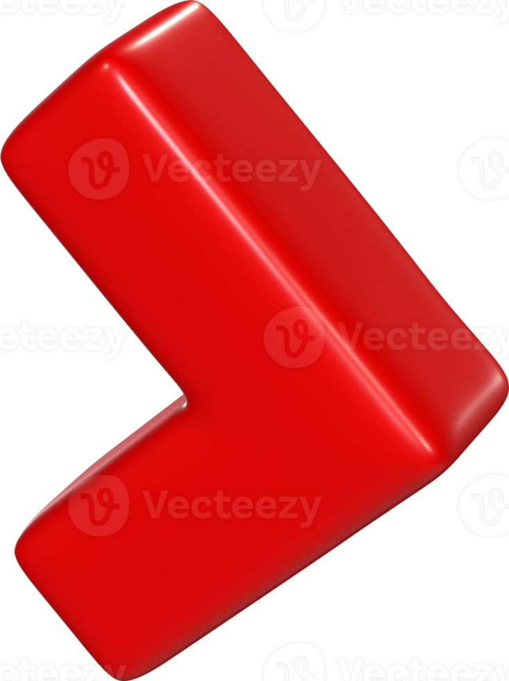 3D Arrow Drag Side png
