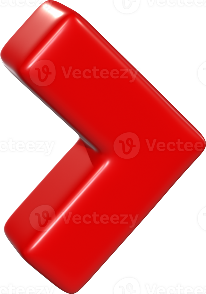 3D Arrow Drag Side png
