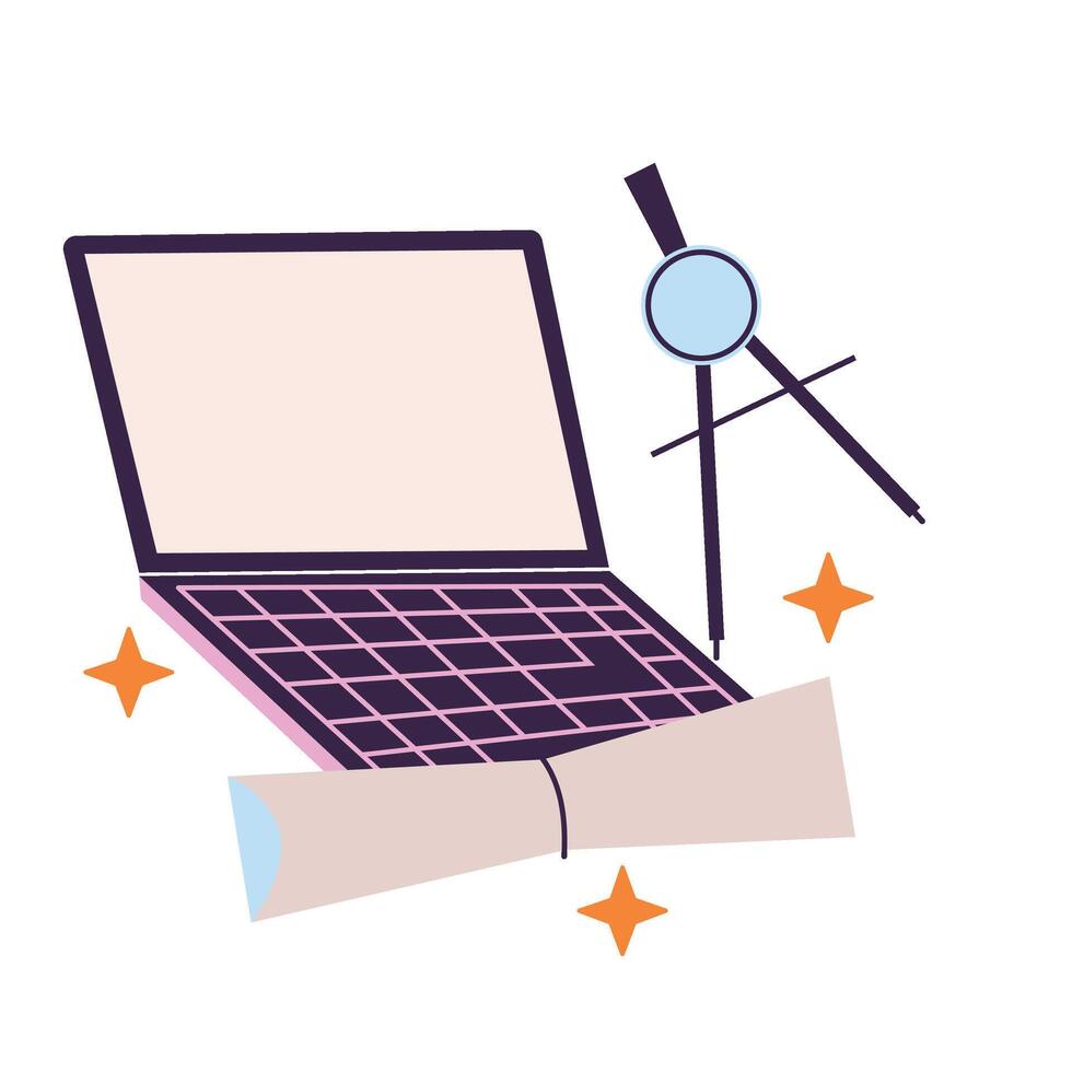 Design Tools Illustration vector