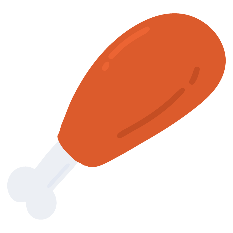 chicken drumstick cartoon png