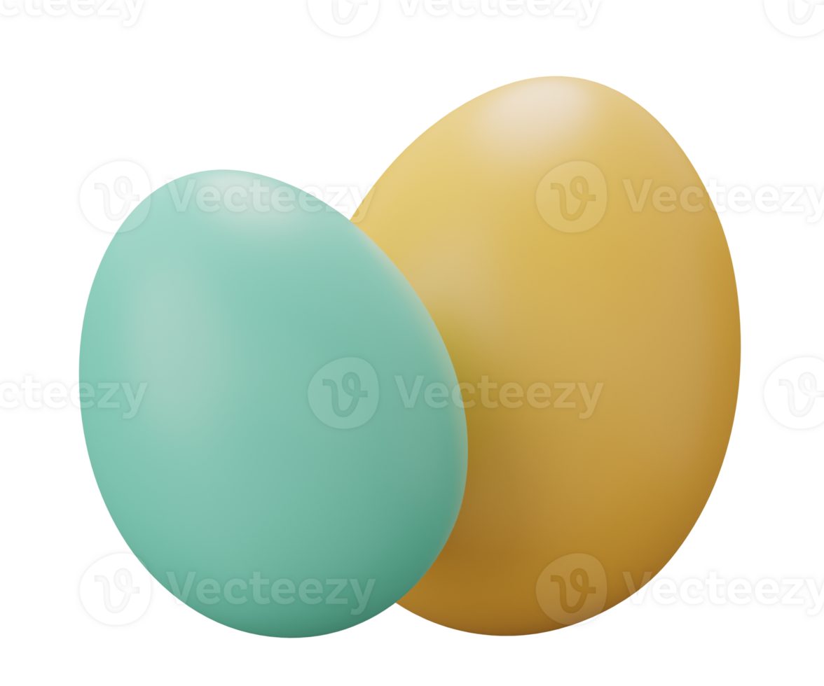 easter egg. 3d render illustration. Happy Easter pedestal scene for product display png