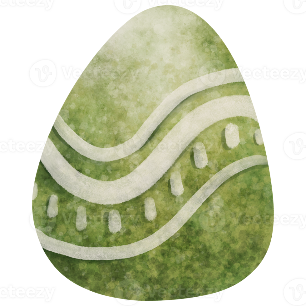Easter egg watercolor png