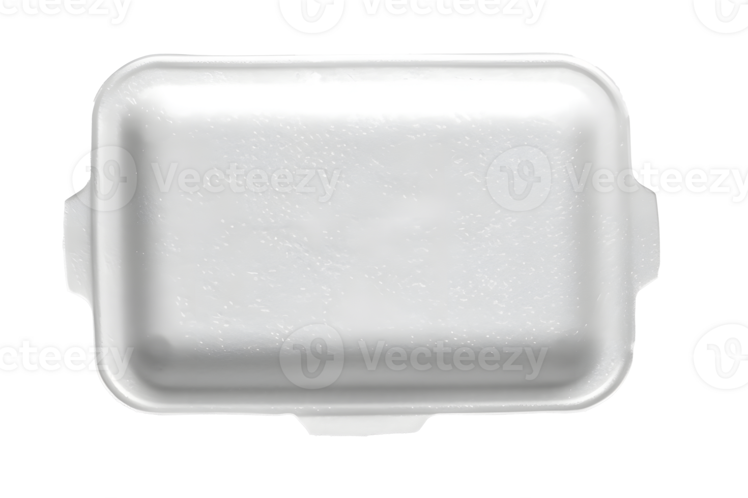 AI generated Empty plastic food container isolated on transparent background png