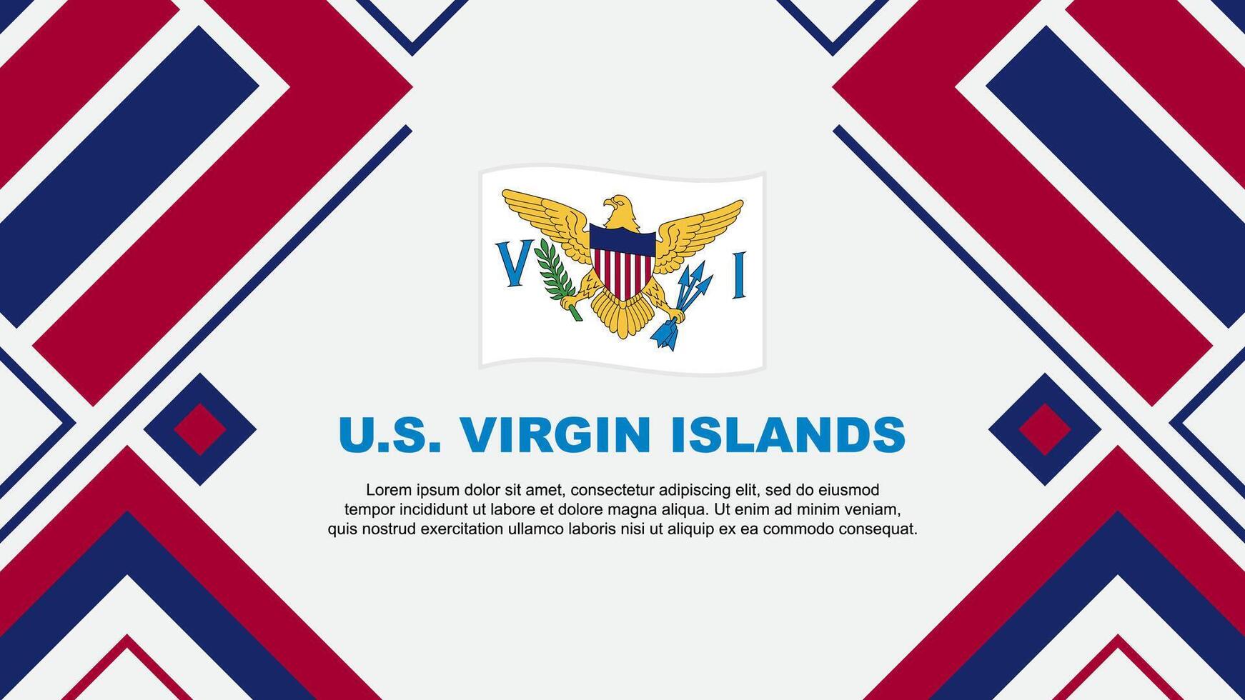 nos Virgen islas bandera resumen antecedentes diseño modelo. nos Virgen islas independencia día bandera fondo de pantalla vector ilustración. nos Virgen islas bandera