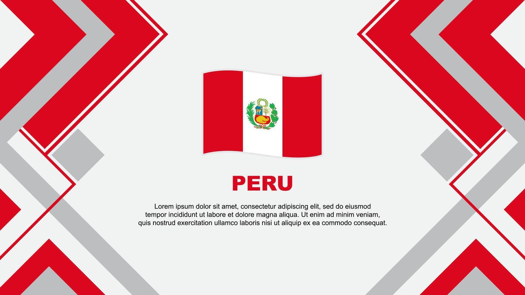 Perú bandera resumen antecedentes diseño modelo. Perú independencia día bandera fondo de pantalla vector ilustración. bandera