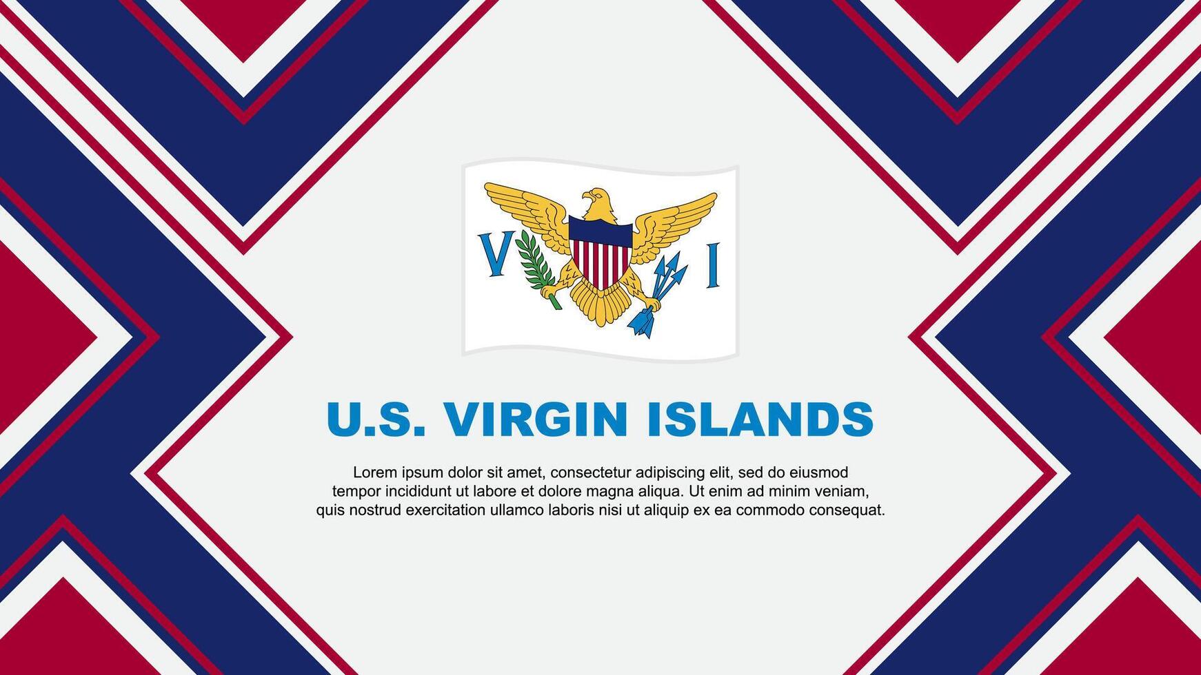 nos Virgen islas bandera resumen antecedentes diseño modelo. nos Virgen islas independencia día bandera fondo de pantalla vector ilustración. nos Virgen islas vector