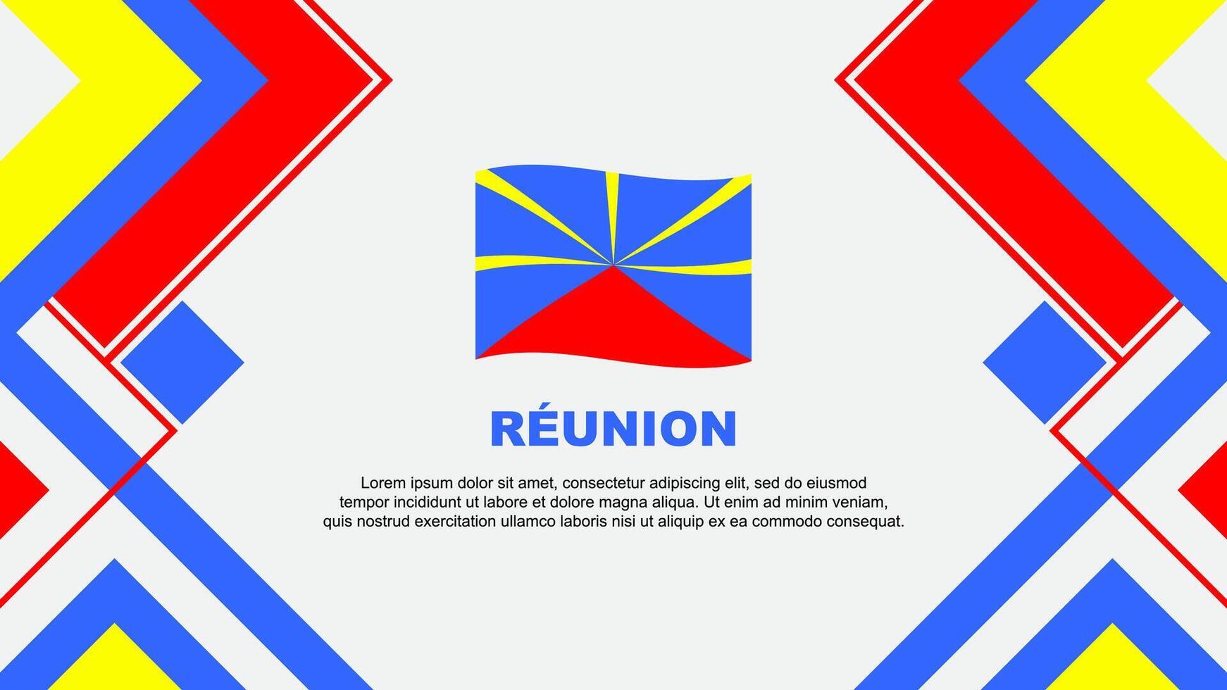 reunión bandera resumen antecedentes diseño modelo. reunión independencia día bandera fondo de pantalla vector ilustración. bandera