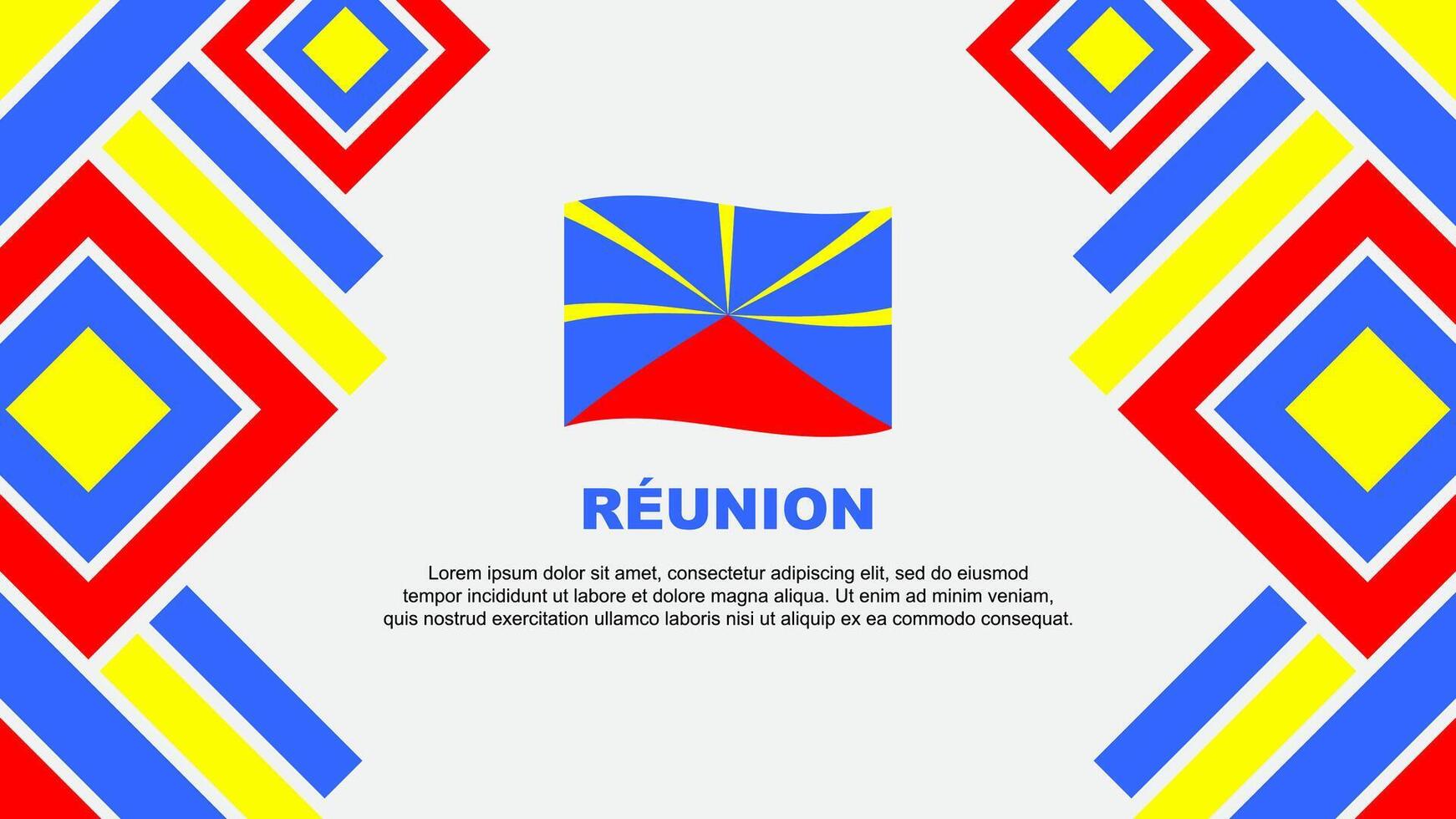 reunión bandera resumen antecedentes diseño modelo. reunión independencia día bandera fondo de pantalla vector ilustración