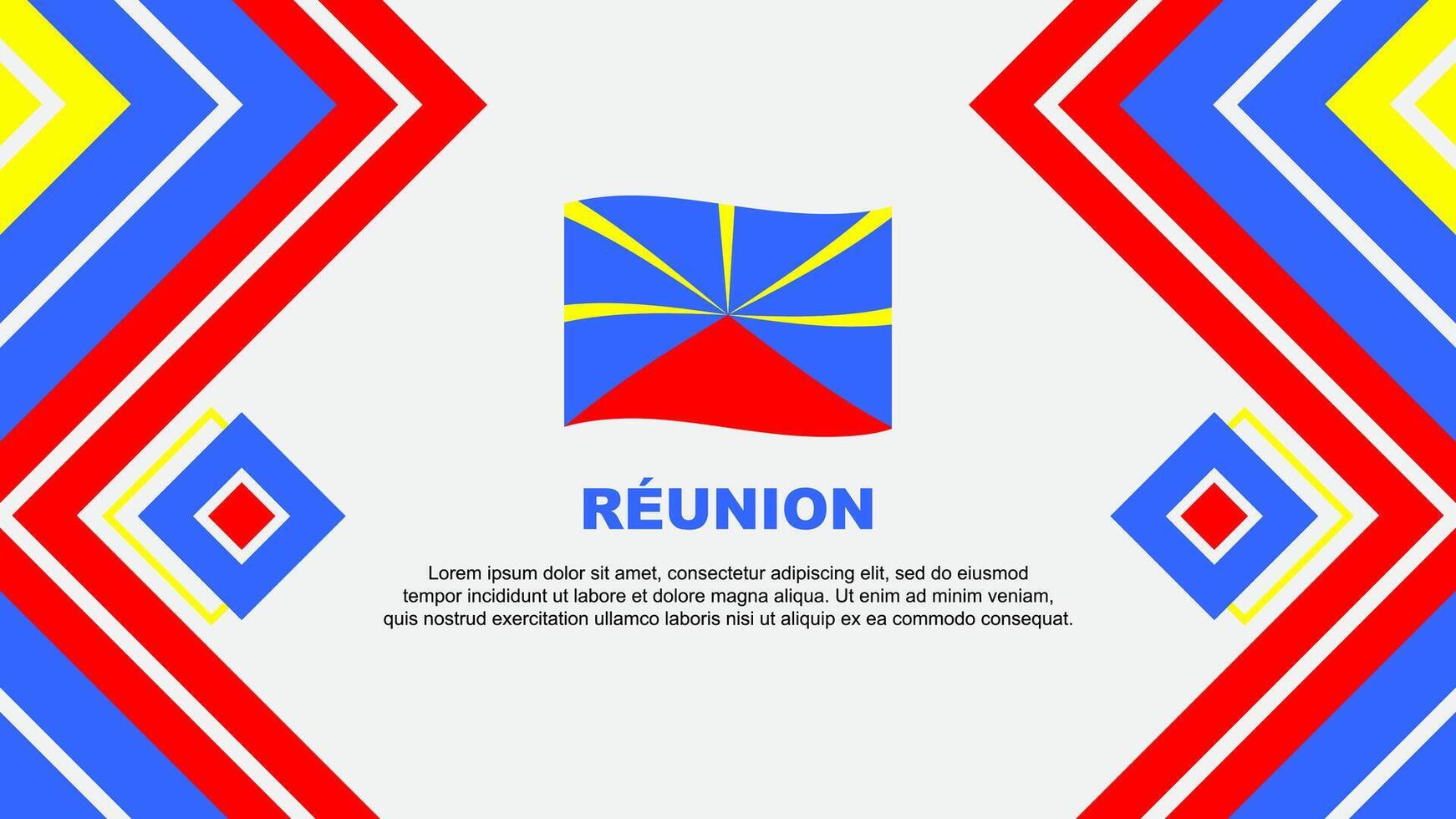 reunión bandera resumen antecedentes diseño modelo. reunión independencia día bandera fondo de pantalla vector ilustración. diseño