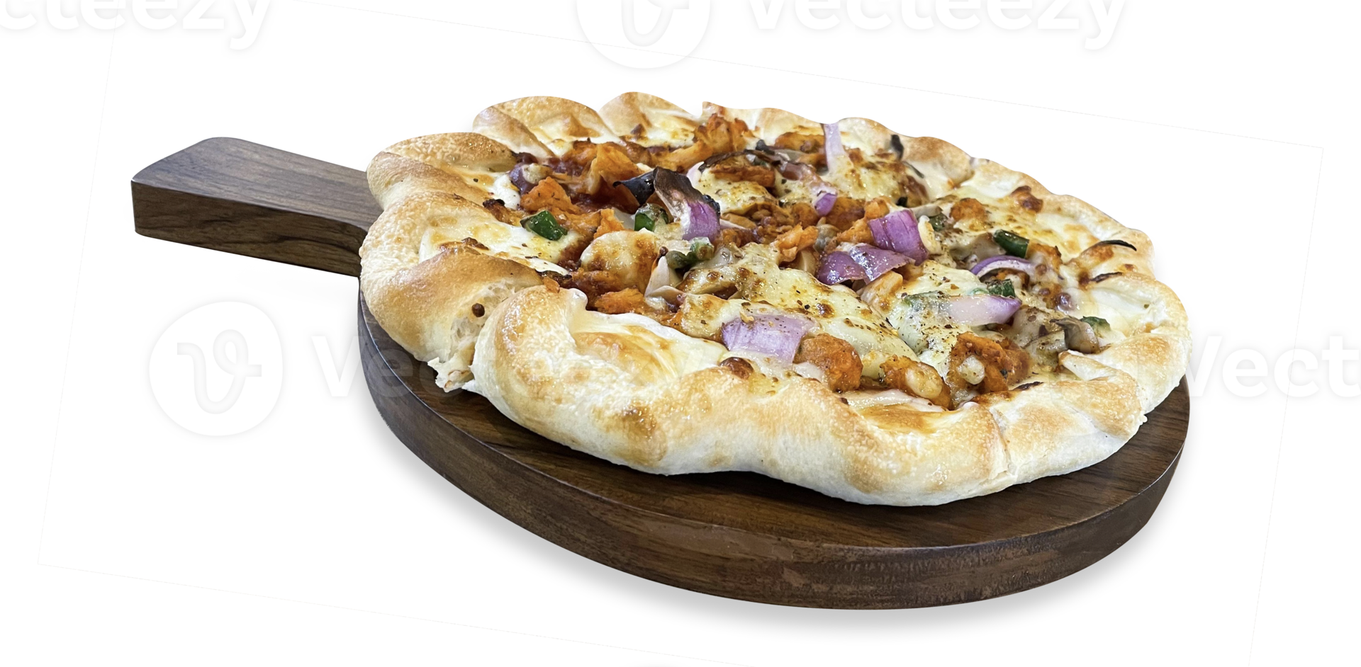 peri peri kip pizza hd foto png