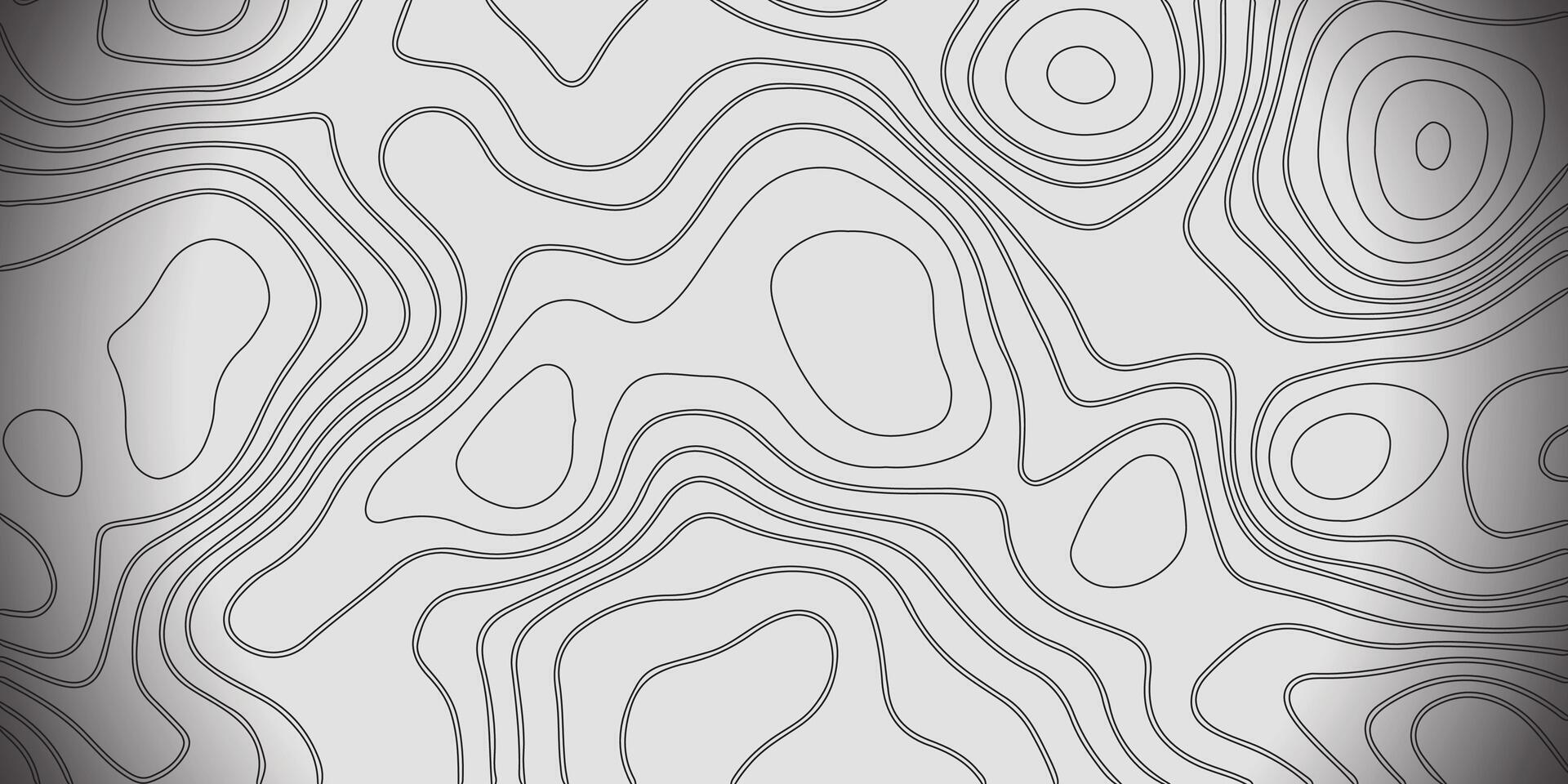 abstract pattern with lines. background of the topographic map. elevation contouring outline cartography texture. geographic abstract grid. futuristic wireframe landscape background. vector