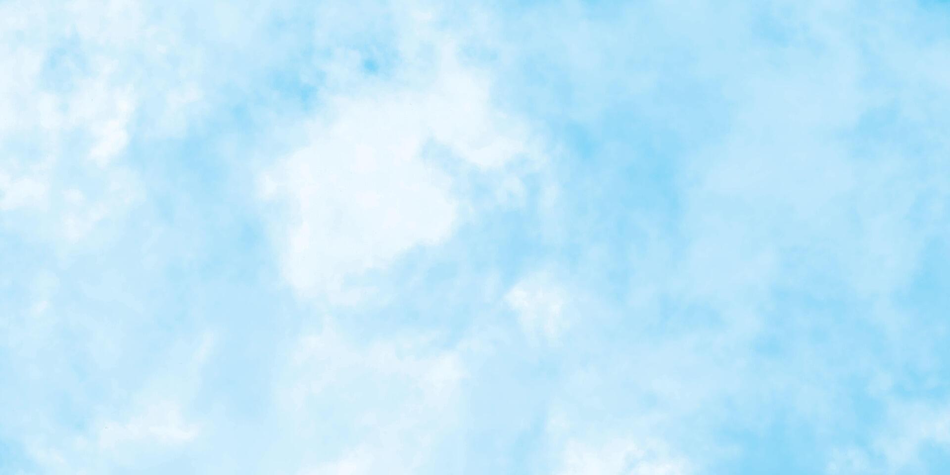 resumen azul acuarela antecedentes. hermosa grunge azul antecedentes con espacio. azul cielo y nubes vector