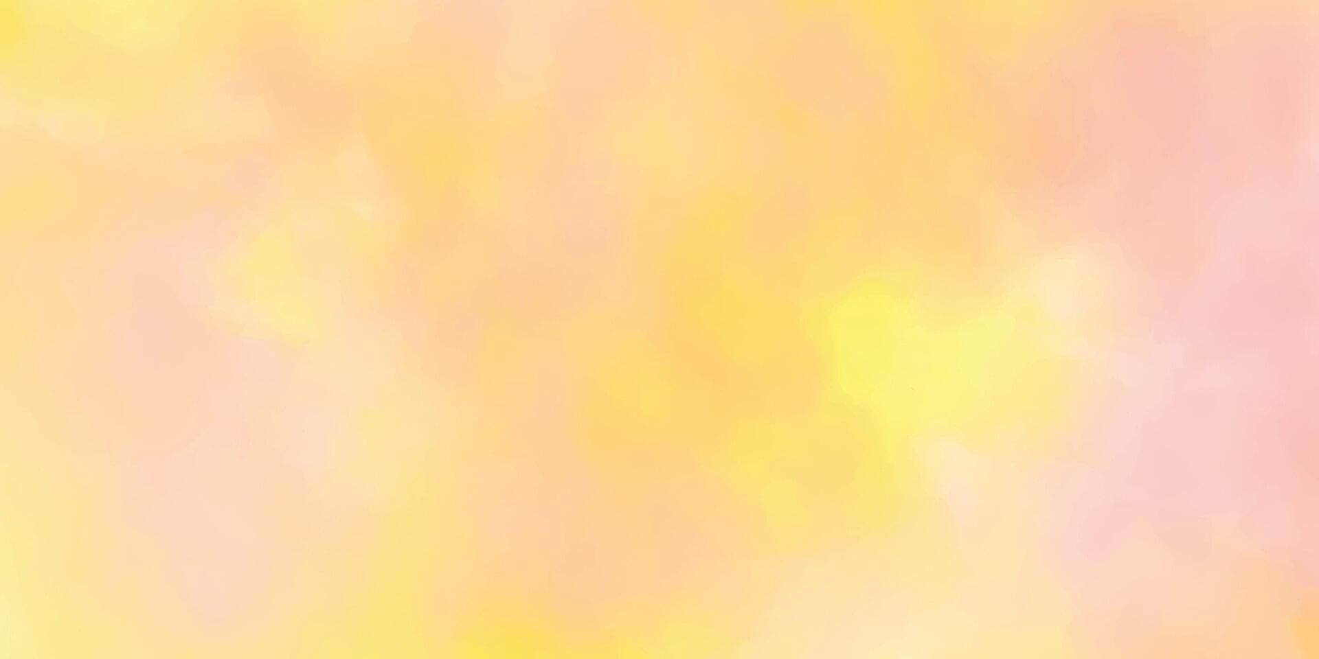 Abstract colorful background. Watercolor background with watercolor splashes. Pink yellow sky watercolor background. vector