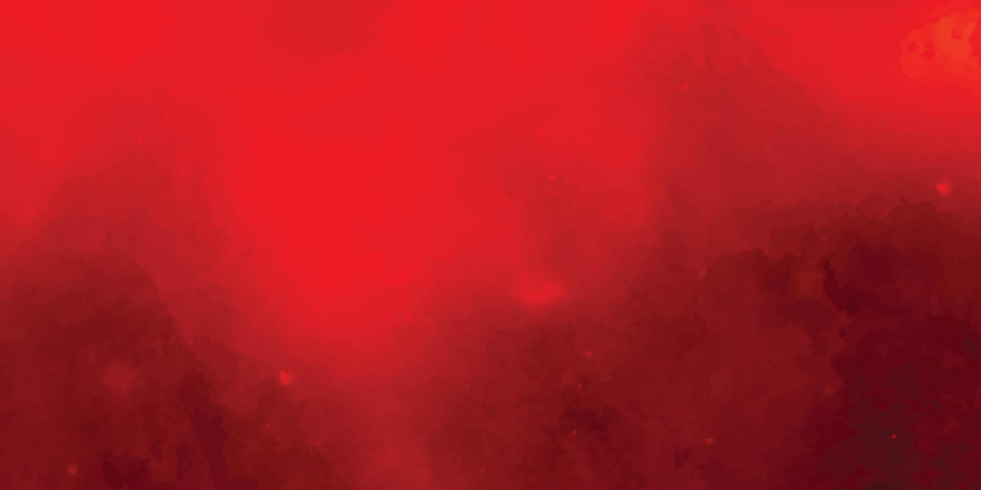 Red and black grunge background. Abstract red watercolor background. Dark red background with texture. vector