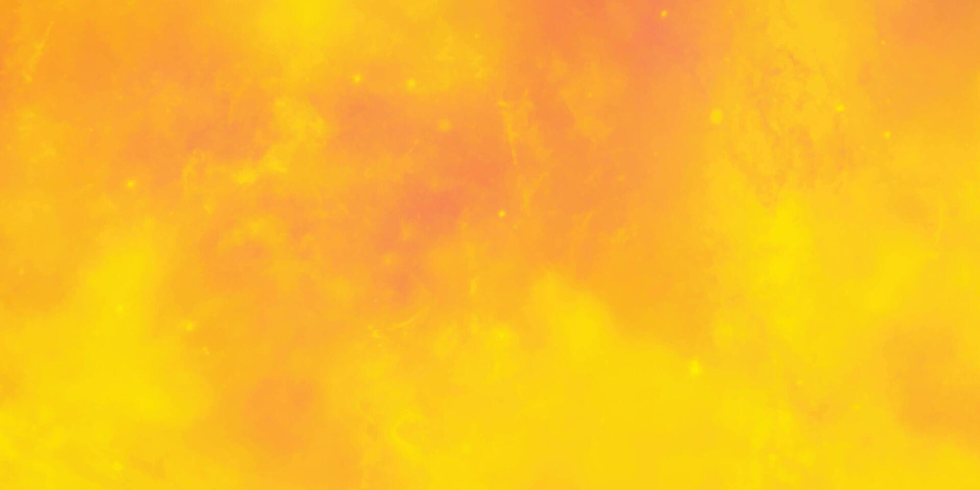 Orange and yellow watercolor vector background with watercolor painted texture. Orange watercolor painted background texture.