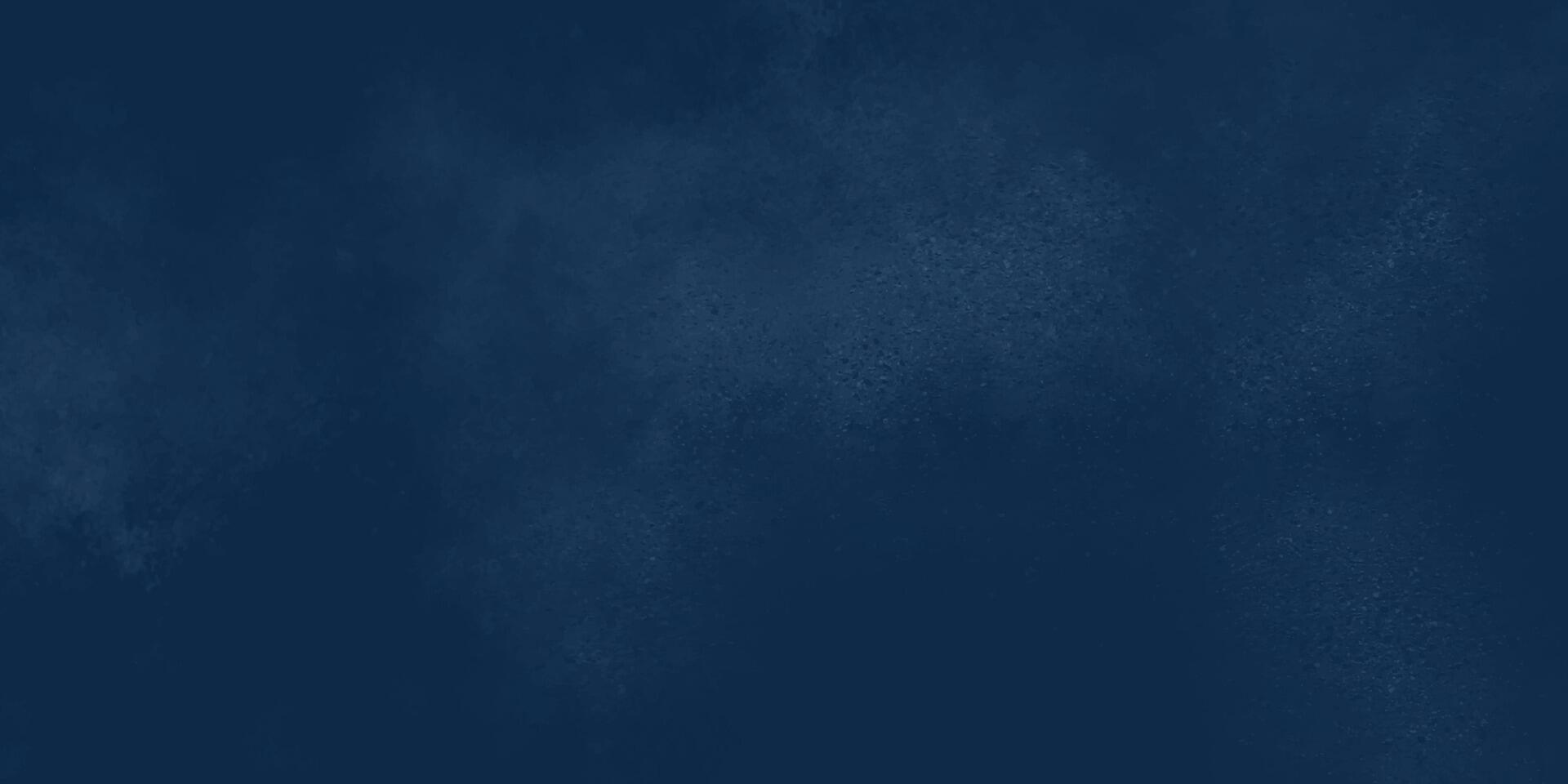 Abstract dark blue watercolor gradient paint grunge texture background. navy blue watercolor and paper texture vector