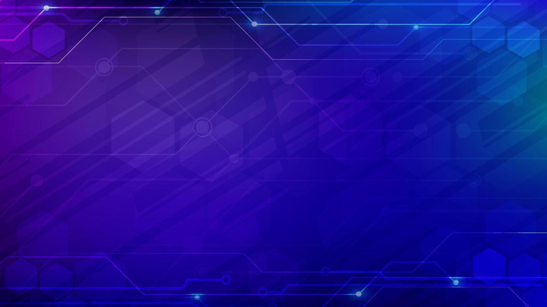 Gradient Digital technology background. Futuristic background for various design projects such as websites, presentations, print materials, social media posts vector