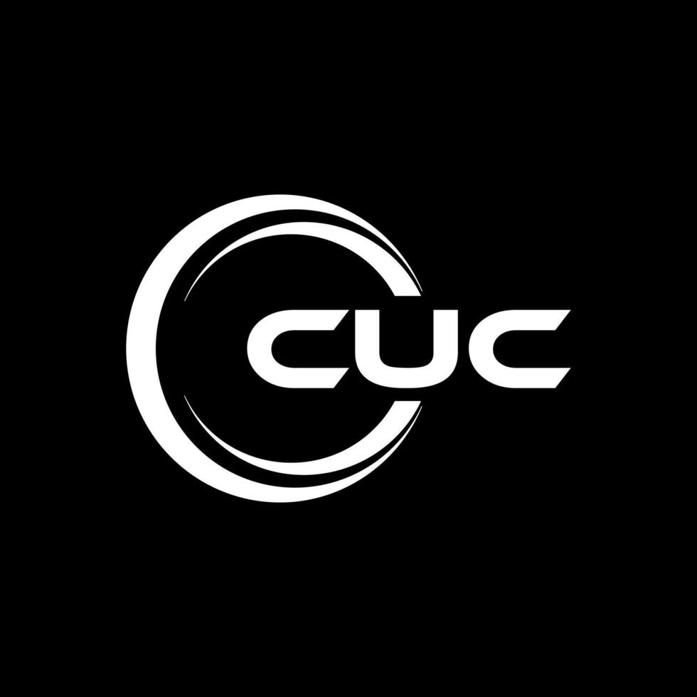 cuc logo diseño, inspiración para un único identidad. moderno elegancia y creativo diseño. filigrana tu éxito con el sorprendentes esta logo. vector