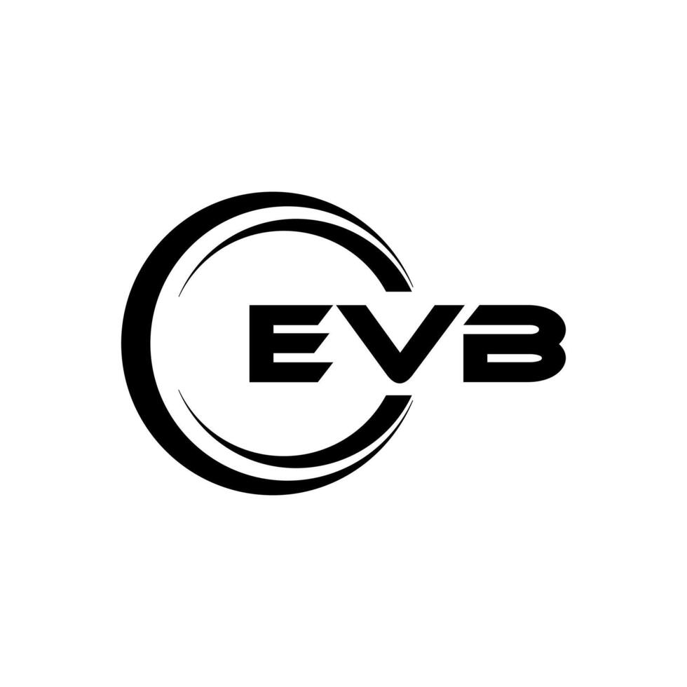 evb letra logo diseño, inspiración para un único identidad. moderno elegancia y creativo diseño. filigrana tu éxito con el sorprendentes esta logo. vector