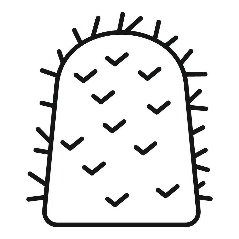 Pile stack icon outline vector. Rural stack organic vector