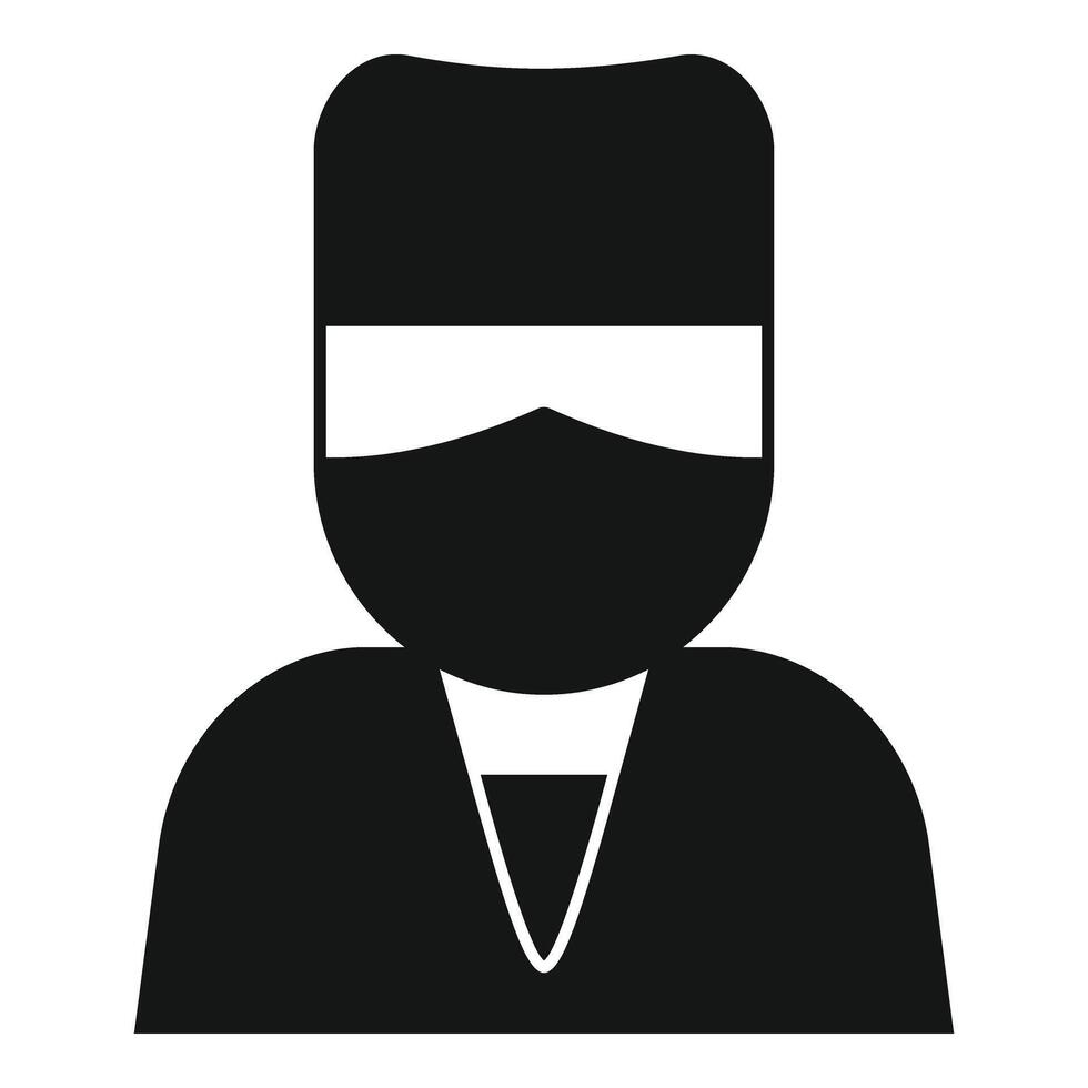 Clinical surgery doctor icon simple vector. Center care condition vector