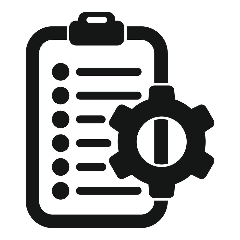 Clipboard random access icon simple vector. Ram lens memory vector