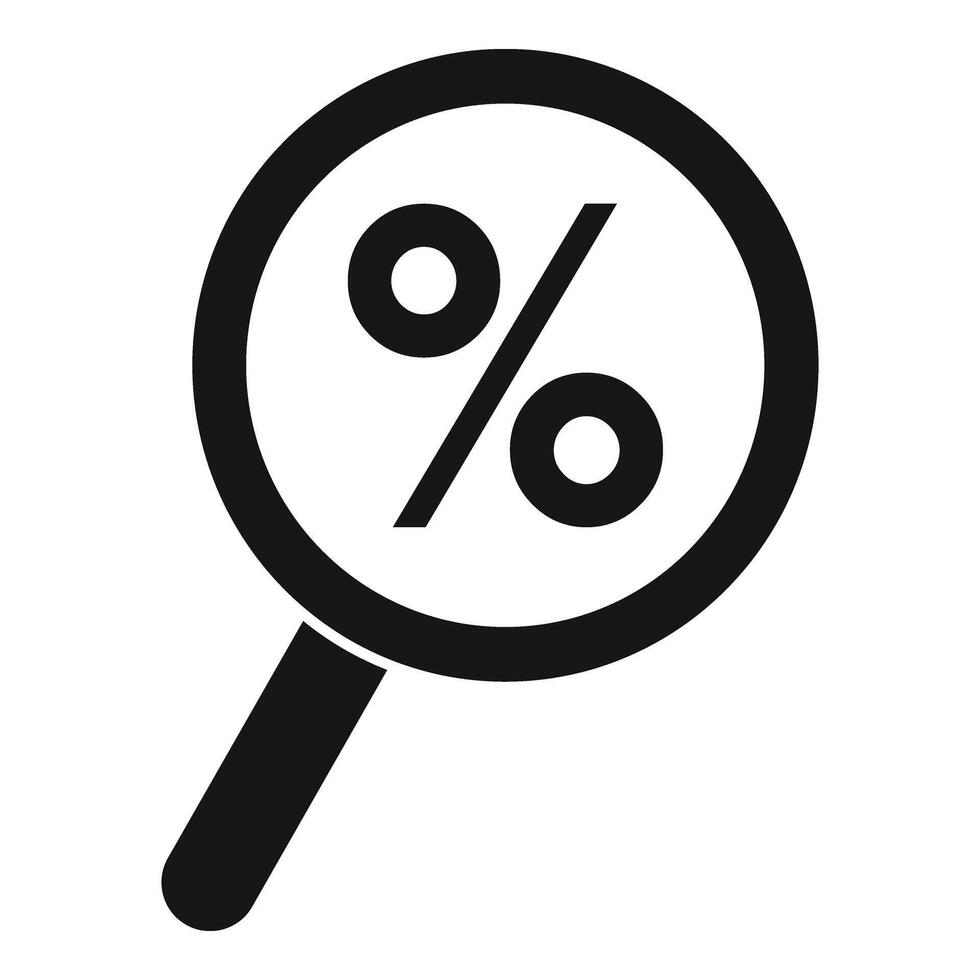 Deal promotion image icon simple vector. Rate card elegant vector