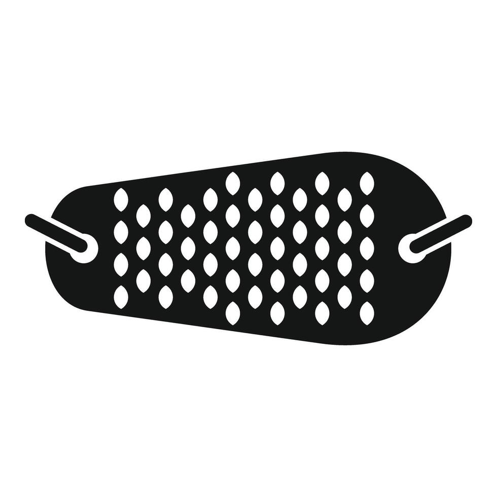 Snow winter spikes icon simple vector. Ice fishing activity vector
