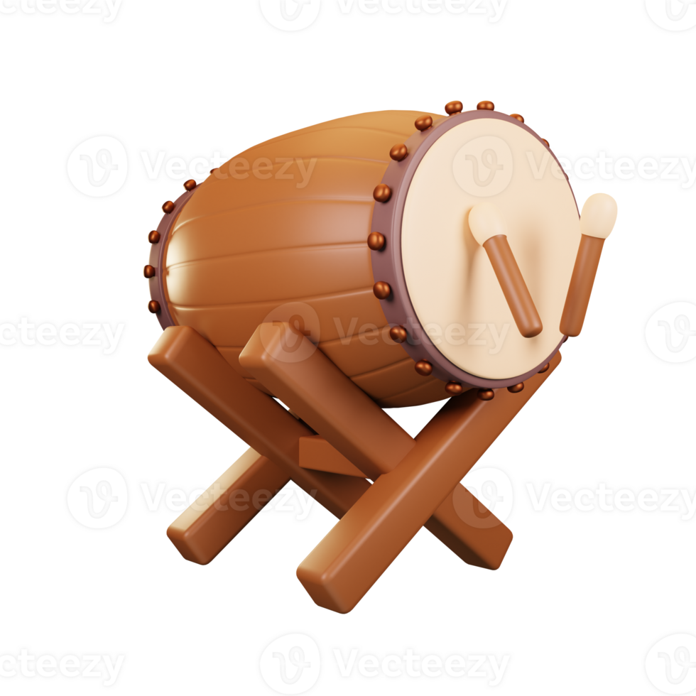 3d icon ramadan drums png