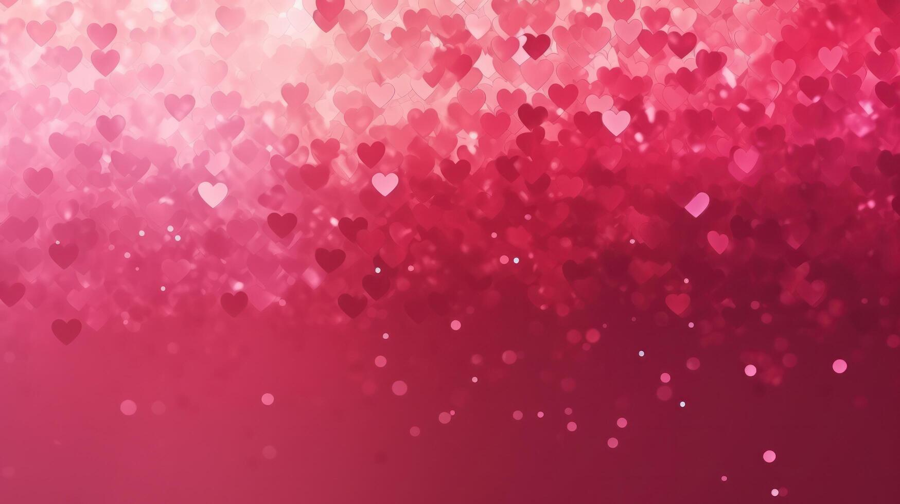 AI generated valentines day background. love mood photo