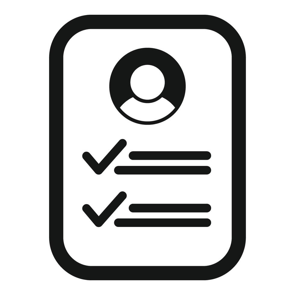 Approved tablet online user icon simple vector. New register login vector