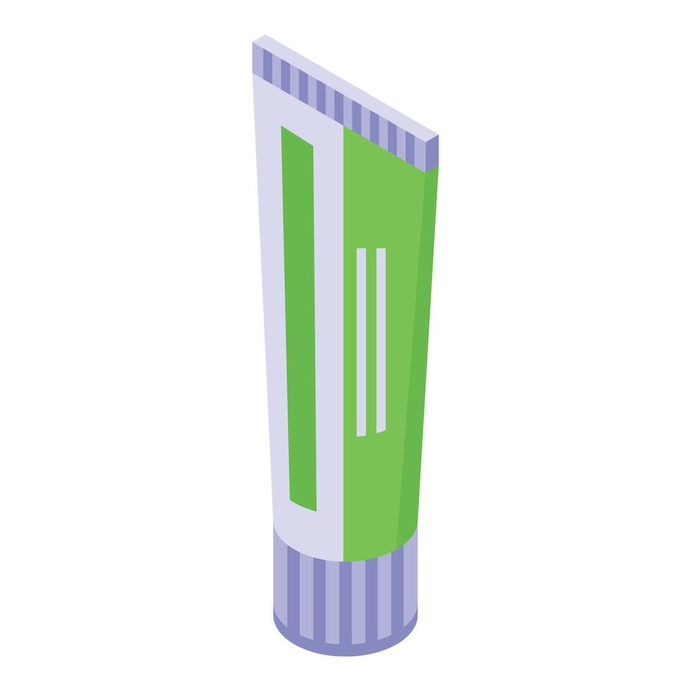 Tattoo protection cream icon isometric vector. Rocker party vector